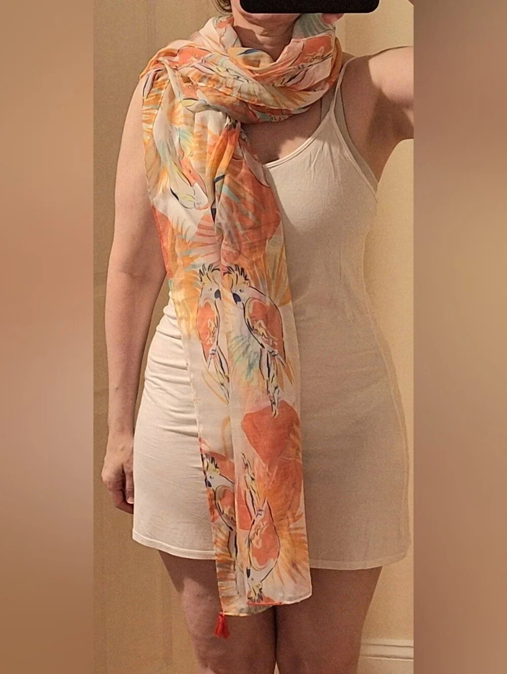 Echo | Colorful Rayon Scarf